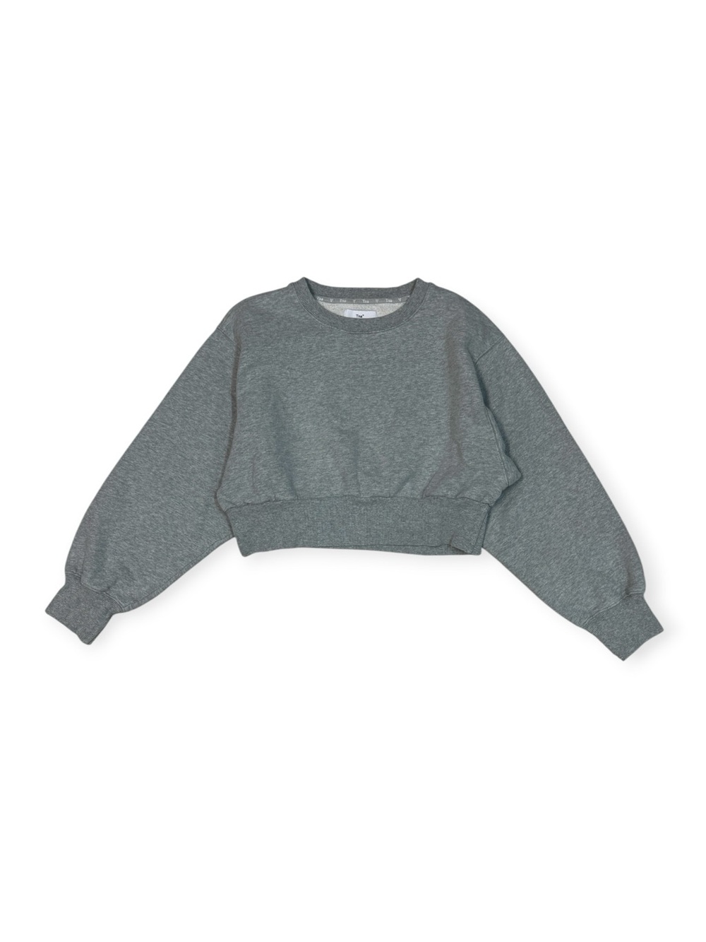 Aritzia TNA gray heather balloon sleeve sweatshirt